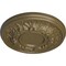 Ekena Millwork Odessa Ceiling Medallion (Fits Canopies up to 2 1/2"), 7 1/2"OD x 1 1/8"P, Mississippi Mud CM07ODMMF - alternate 3